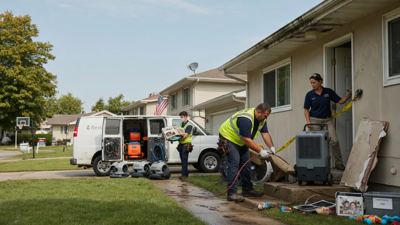 Water Damage Restoration in New Rockford, ND near me